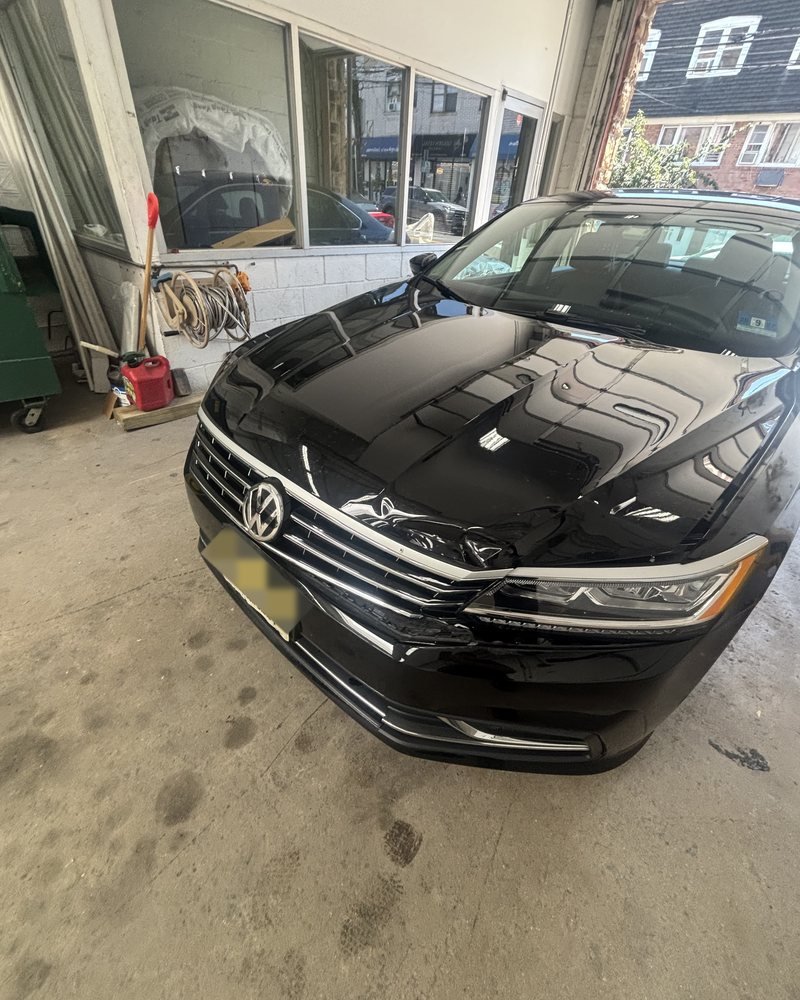 Before repair at Guttenberg Auto Body