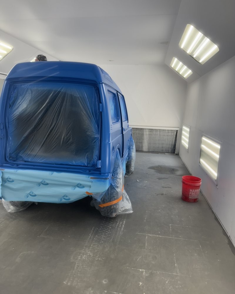 Before repair at Guttenberg Auto Body