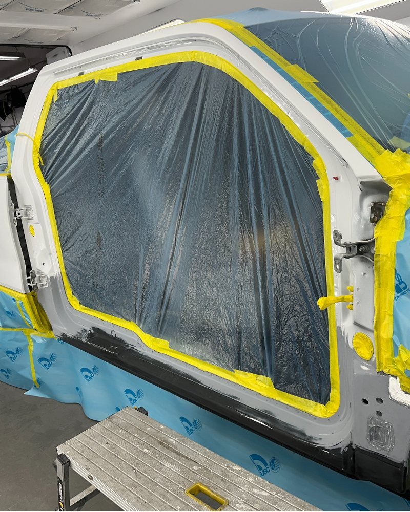 Before repair at Guttenberg Auto Body
