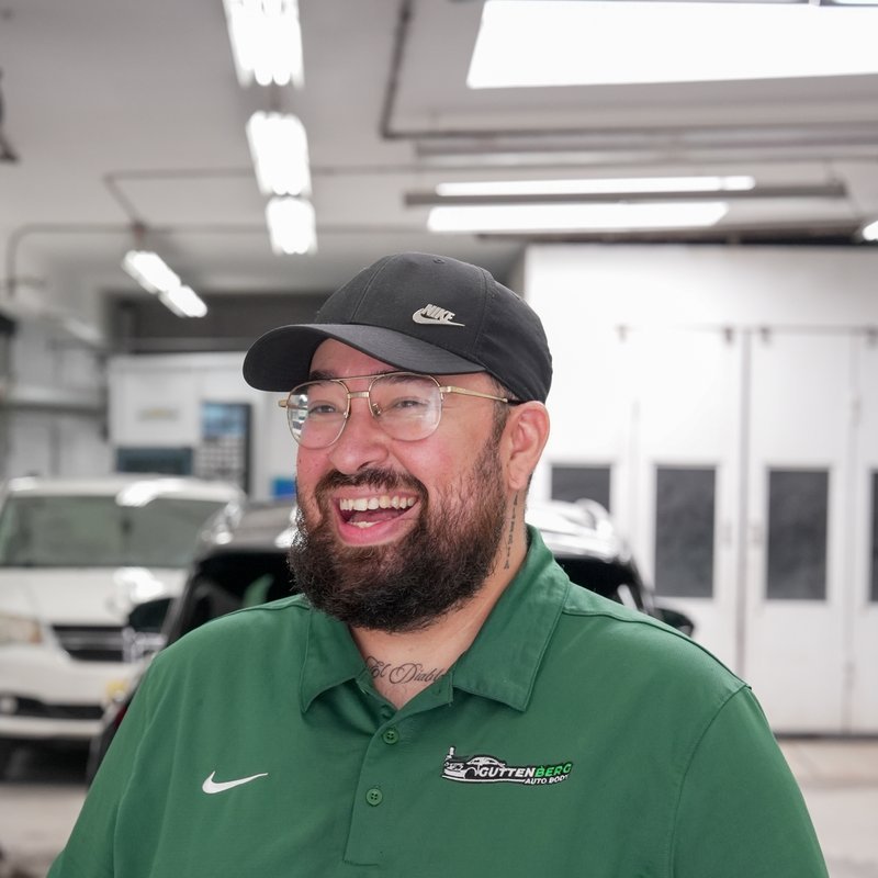 Brian, manager at Guttenberg Auto Body